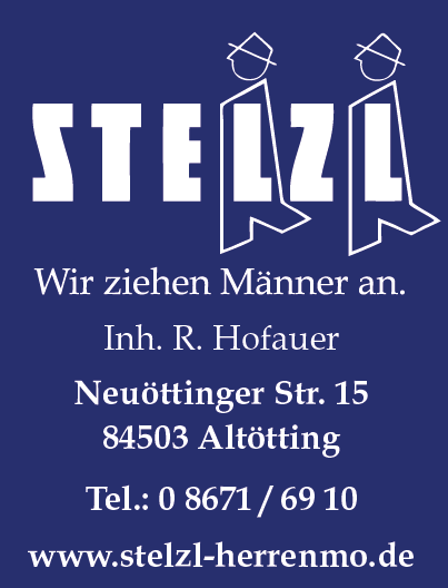 Logo Herrenmode Stelzl, Inh. R. Hofauer