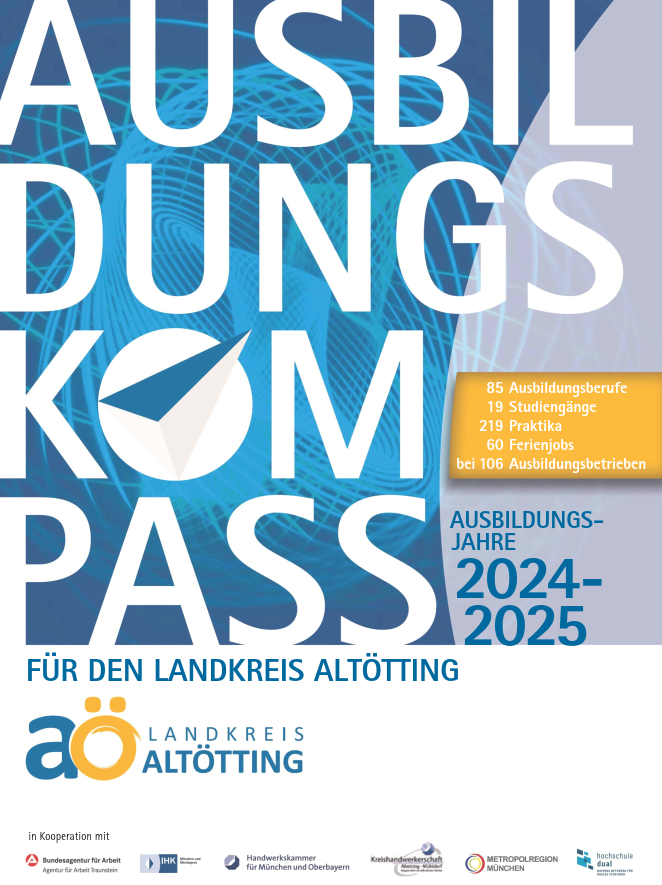 Ausbildungskompass 2024-2025 des Landkreises Altötting
