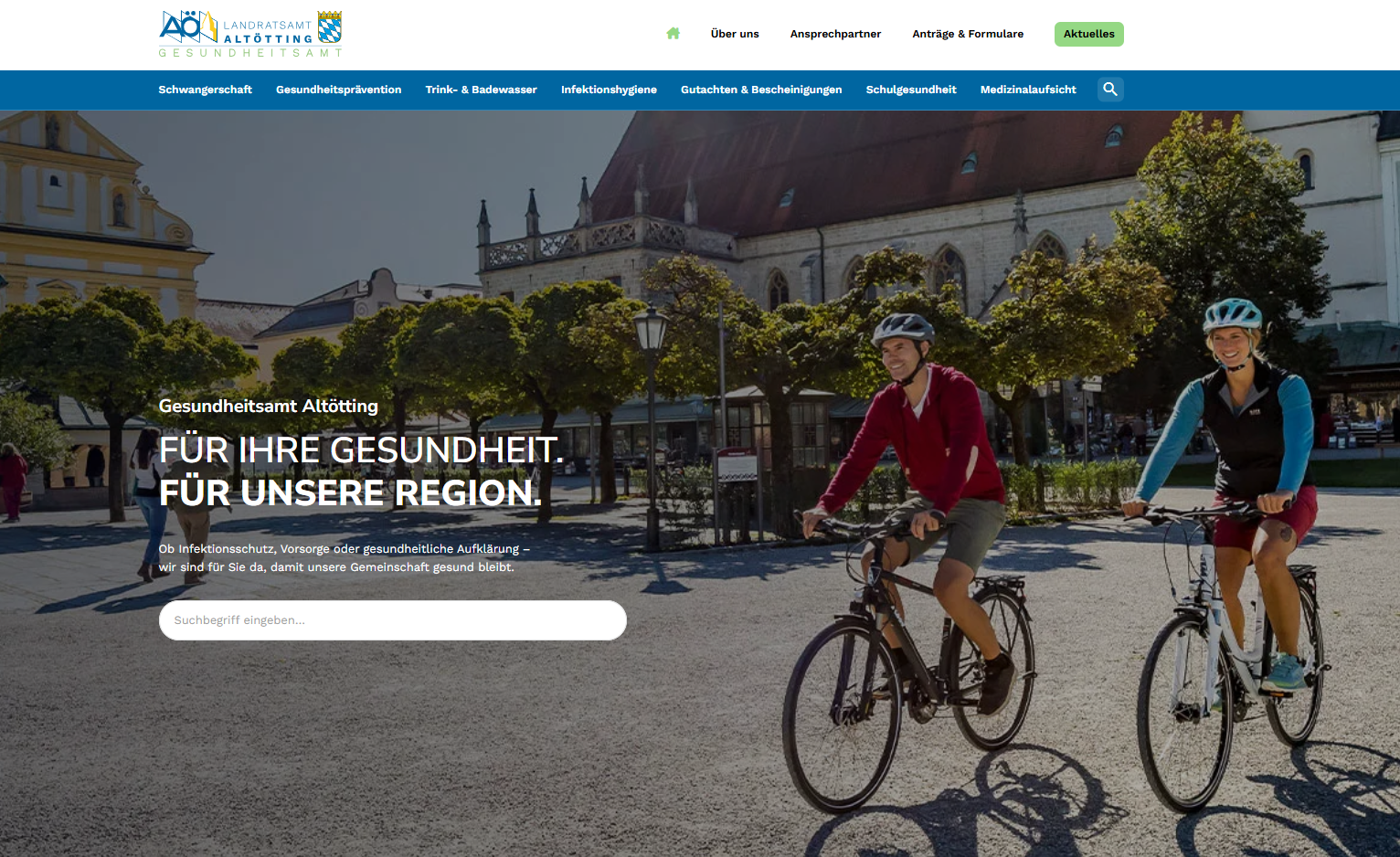 Neuer Internetauftritt des Gesundheitsamtes Altötting